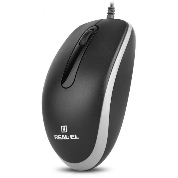 Фото - Миша дротова REAL-EL RM-215 Black (EL123200037)
