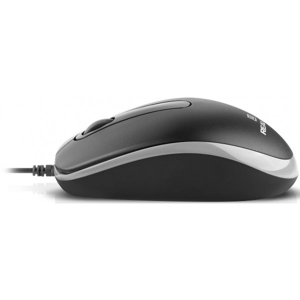 Фото - Мышь проводная REAL-EL RM-217 Black (EL123200038)