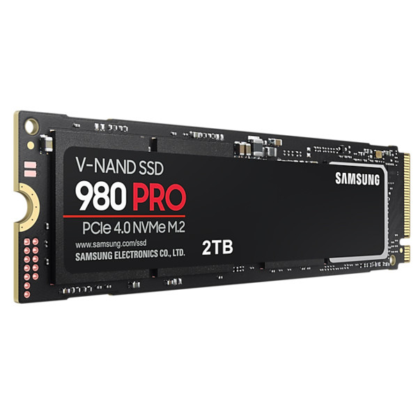 Фото - SSD-накопичувач внутрішній Samsung M.2 980 PRO 2TB NVMe PCIe 4.0 4x 2280 3-bit MLC (MZ-V8P2T0BW)