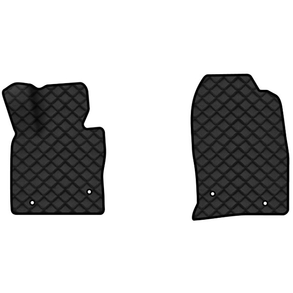 Фото - Коврики из экокожи в салон авто передние EVAtech для CX-9 (TC) (7 seats) Mazda 2016 2 поколение SUV USA MZ11398ADC2VL4BBLB