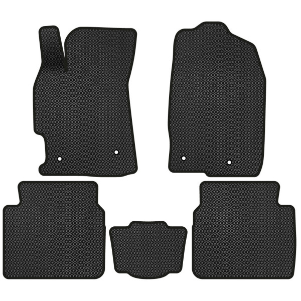 Фото - EVA килимки в салон авто EVAtech для 6 (GH) Mazda 2008-2012 2 покоління Liftback EU MZ3146CLB5VL4RBB