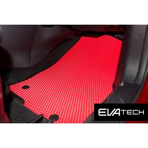 Фото - Килимки з екошкіри в салон авто передні EVAtech для CX-5 (KE) Mazda 2012-2017 1 поколение SUV EU MZ3149A2VL4BBB