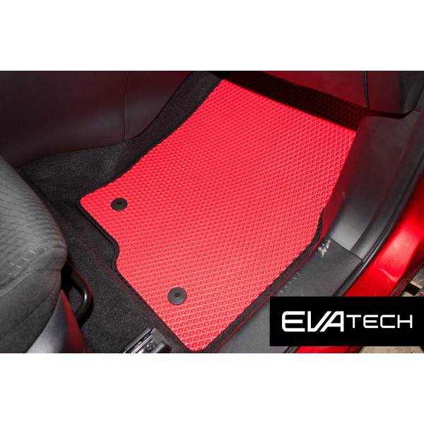 Фото - Килимки з екошкіри в салон авто передні EVAtech для CX-5 (KE) Mazda 2012-2017 1 поколение SUV EU MZ3149A2VL4BBB