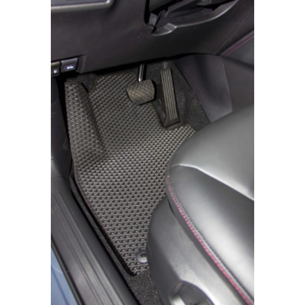 Фото - Коврики из экокожи в салон авто передние EVAtech для CX-5 (KF) Mazda 2016-2021 2 поколение SUV EU MZ3150AD2VL4BBB