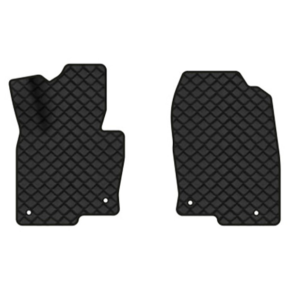 Фото - Коврики из экокожи в салон авто передние EVAtech для CX-5 (KF) Mazda 2016-2021 2 поколение SUV EU MZ3150AD2VL4BBB