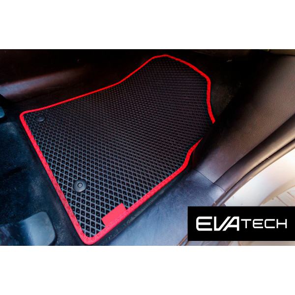Фото - Килимки з екошкіри в салон авто передні EVAtech для CX-7 AT Mazda 2006-2012 1 поколение SUV EU MZ3151AV2VL4BBB