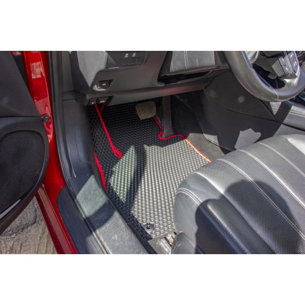 Фото - Коврики из экокожи в салон авто передние EVAtech для 6 (GJ) Mazda 2012 3 поколение Combi USA MZ32628ALO2VL4BBB