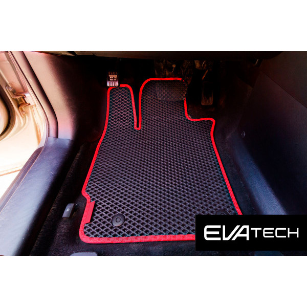 Фото - Килимки з екошкіри в салон авто передні EVAtech для CX-7 AT Mazda 2006-2012 1 поколение SUV EU MZ3151AV2VL4BBB