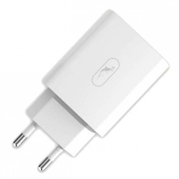 Фото - Мережевий зарядний пристрій SkyDolphin SC35 QC3.0 (1USB, 5A) White (MZP-000115)