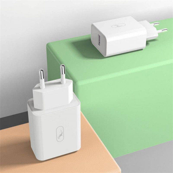 Фото - Мережевий зарядний пристрій SkyDolphin SC35 QC3.0 (1USB, 5A) White (MZP-000115)