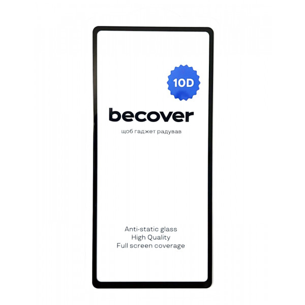 Фото - Захисне скло для смартфону BeCover Google Pixel 7a 10D Black (711490)