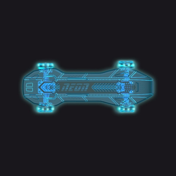 Фото - Скейт Neon Cruzer Синій (N100790)