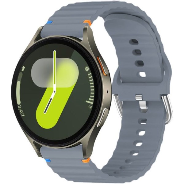 Фото - Ремінець для смарт-годинника BeCover Ribbed Straight (20mm) for Samsung Galaxy Watch 7 (40/44mm) / 7 FE / 6 / 6 Classic / 5 / 5 Pro / 4 / 4 Classic (714841)