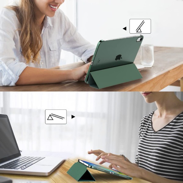 Фото - Чехол для планшета BeCover Tri Fold Hard for Apple iPad 10.9" (2022/2024)/iPad (А16) 2025 11" Dark Green (713319)