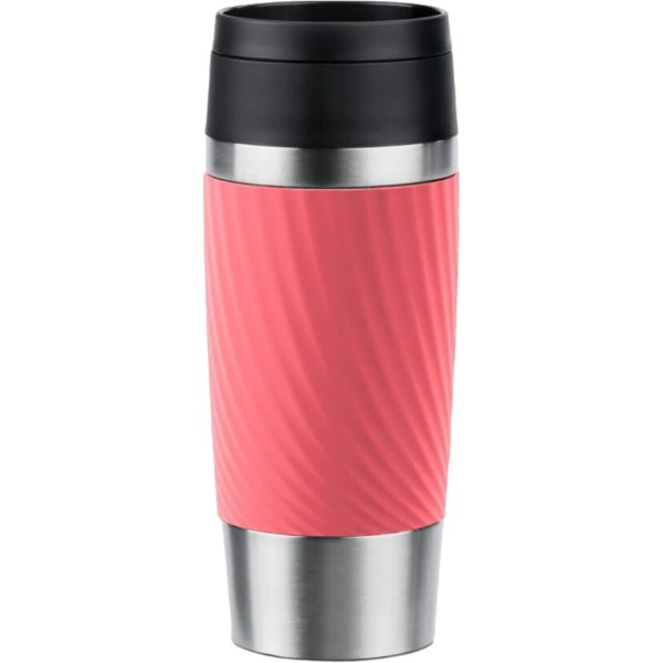 Фото - Термокружка Tefal N2024410 Travel Mug Classic Twist 0,36 л коралловый