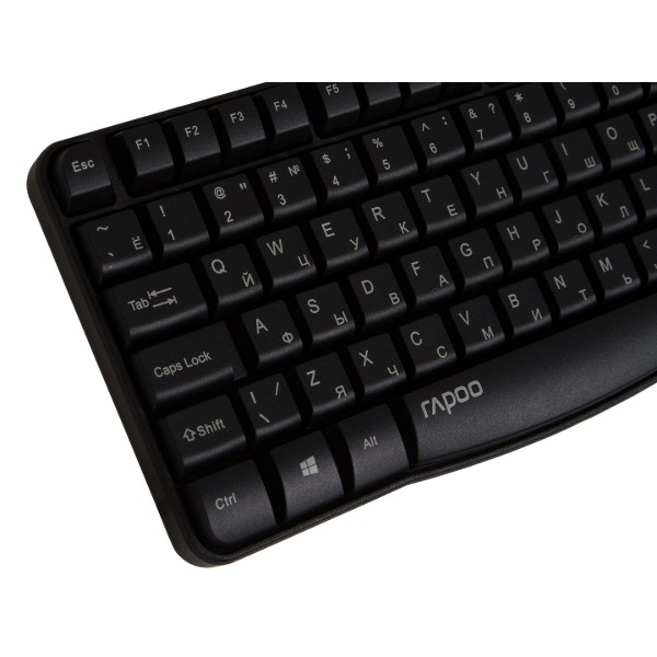 Фото - Клавиатура проводная rapoo N2400 Black