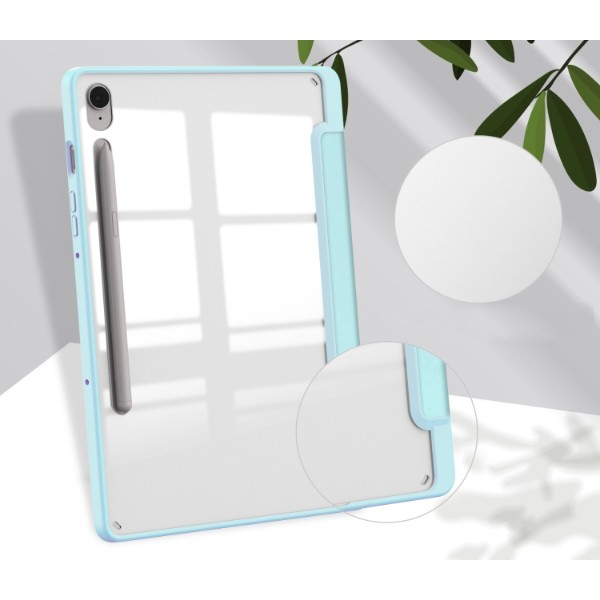 Фото - Чохол для планшета BeCover Soft Edge з кріпленням для стілусу for Samsung Galaxy Tab S9 (SM-X710/SM-X716)/S9 FE (SM-X510/SM-X516B) 11.0'' Light Blue (710441)