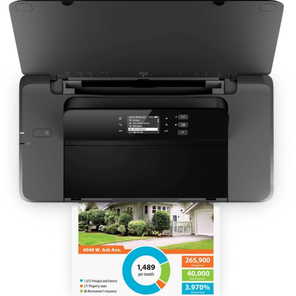 Фото - Принтер для цветной печати HP OfficeJet 202 mobile (N4K99C) c Wi-Fi