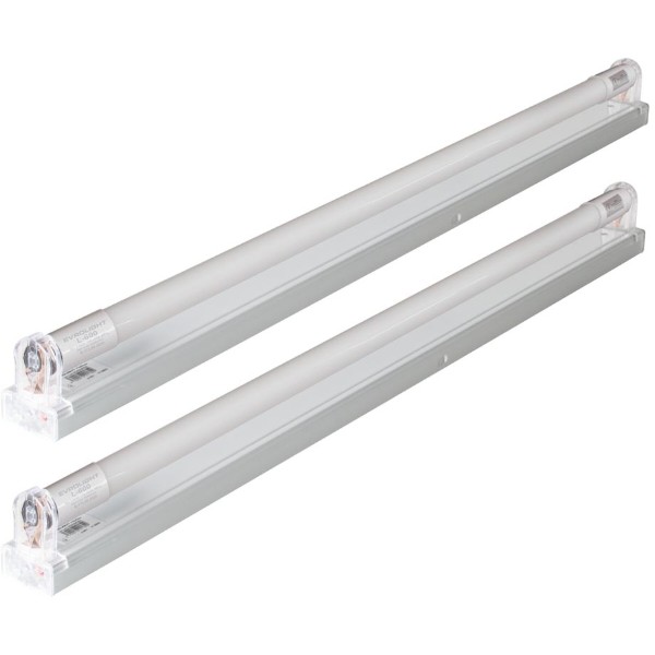 Фото - Светодиодный светильник EVROLIGHT балка B-1-600 и LED-лампа Т8 EVROLIGHT 9 Вт 6400К 2 шт. (000058973)