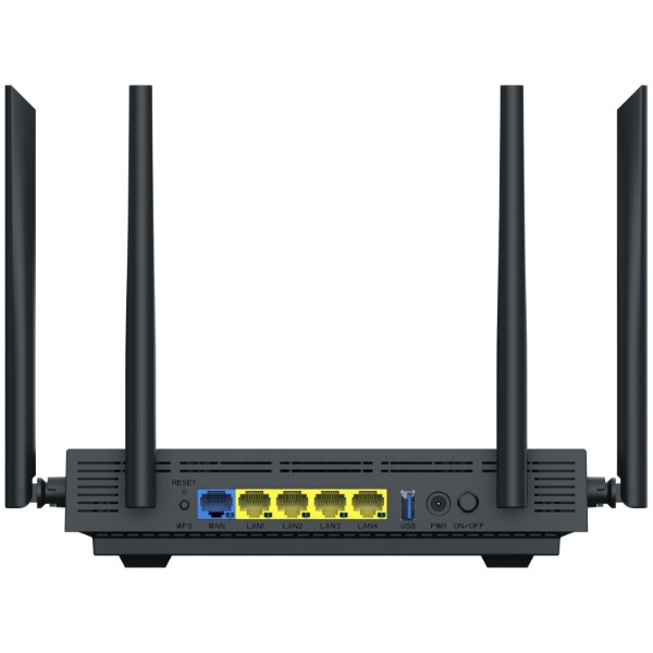 Фото - Маршрутизатор інтернет WiFi6 Netis AX1800 (N-6)