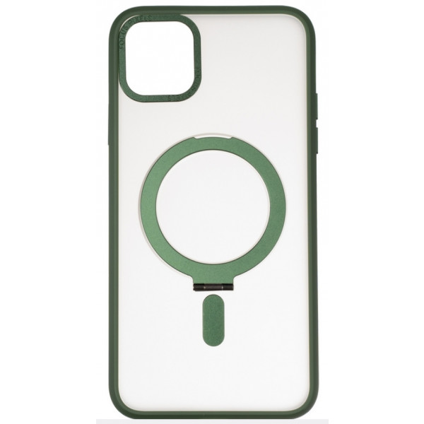 Фото - Чехол для смартфона Gelius Bumper Case MagSafe Stand for iPhone 11 Pro Max Green (94459)