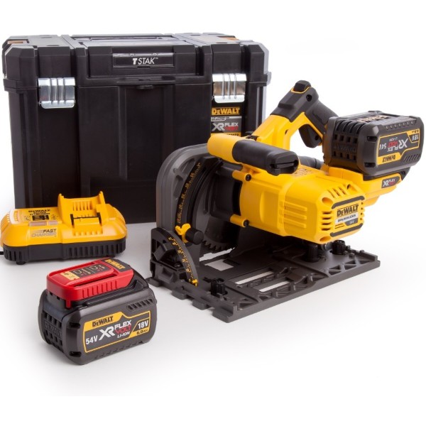 Фото - Пила дискова DeWALT 54В XR FLEXVOLT Li-lon (DCS520T2)