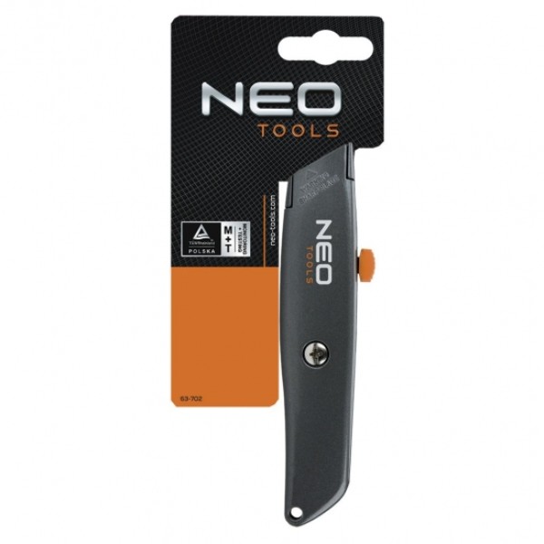 Фото - Ніж будівельний Neo Tools 63-702