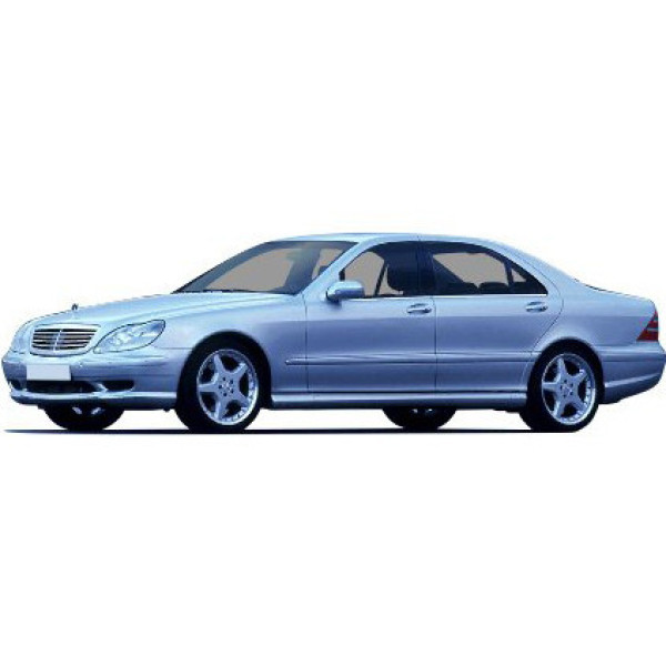 Фото - EVA коврик в багажник авто EVAtech для S-Class (W220) (Long) 4WD Mercedes-Benz 1998-2005 4 поколение Sedan EU (MB44066B1RBB)