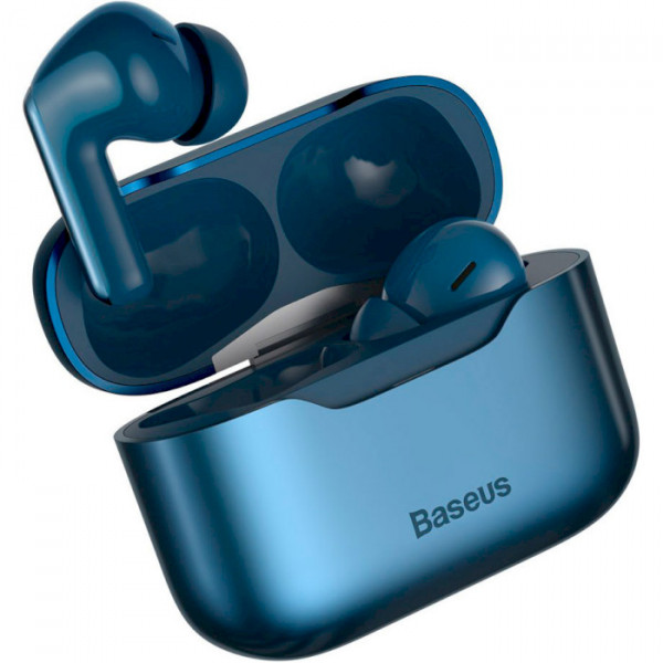 Фото - Навушники вкладиші бездротові TWS Baseus Simu Anc True Wireles Earphones S1 Pro Blue (NGS1P-03) Фото - Навушники вкладиші бездротові TWS Baseus Simu Anc True Wireles Earphones S1 Pro Blue (NGS1P-03)