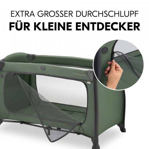 Фото - Манеж-ліжко HAUCK Play N Relax Dark Green