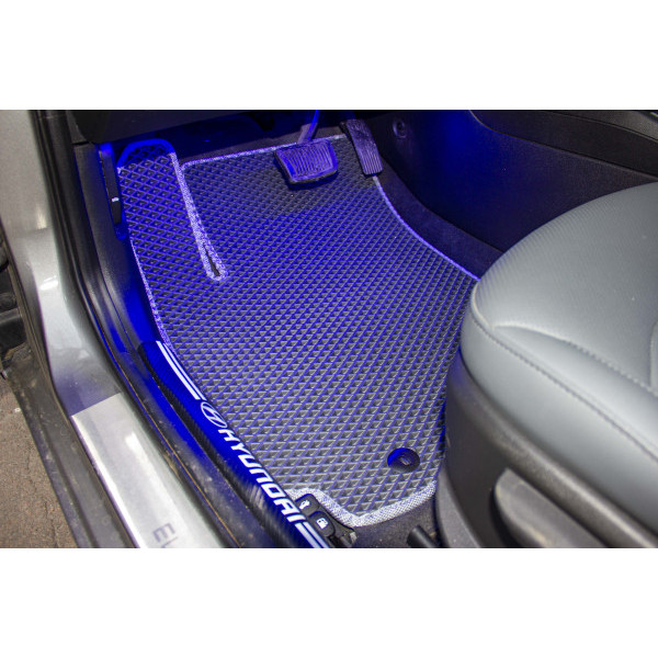 Фото - EVA килимки в салон авто передні EVAtech для Elantra (AD) Hyundai 2015-2020 6 покоління Sedan USA HY1478AV2KH3RGB