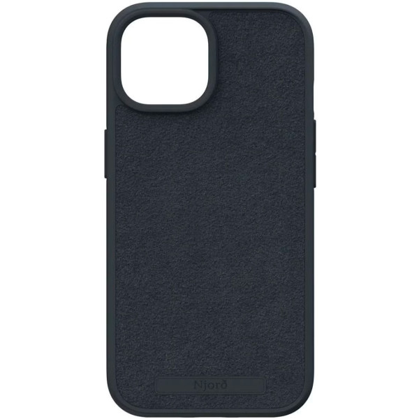 Фото - Чохол для смартфону Njord Suede MagSafe Case Black for iPhone 15 Plus (NA52SU00)