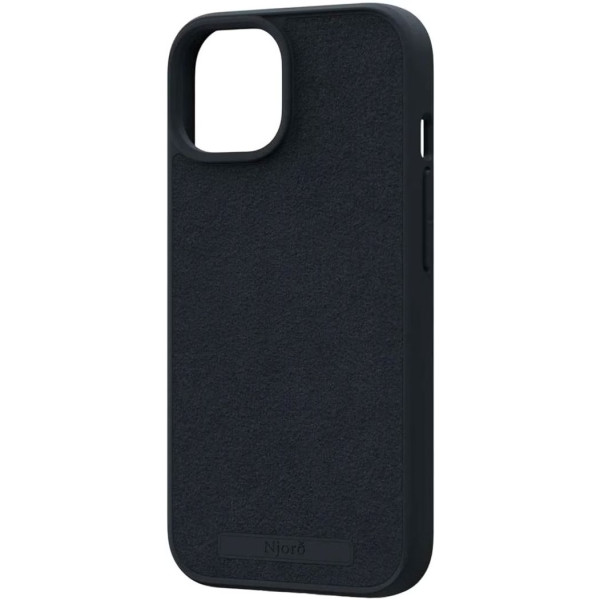 Фото - Чохол для смартфону Njord Suede MagSafe Case Black for iPhone 15 Plus (NA52SU00)
