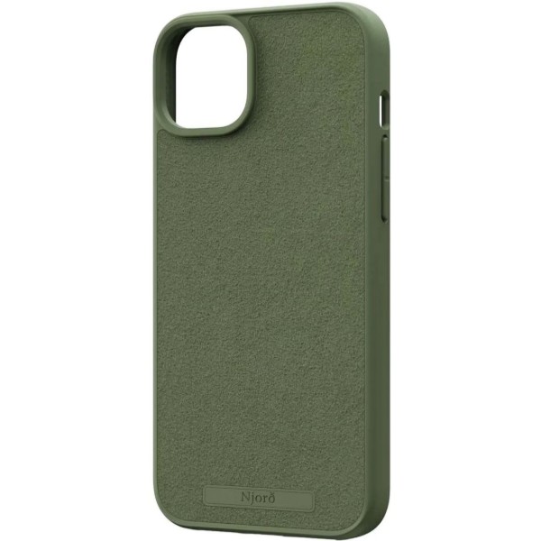 Фото - Чехол для смартфона Njord Suede MagSafe Case Olive for iPhone 15 (NA51SU06)