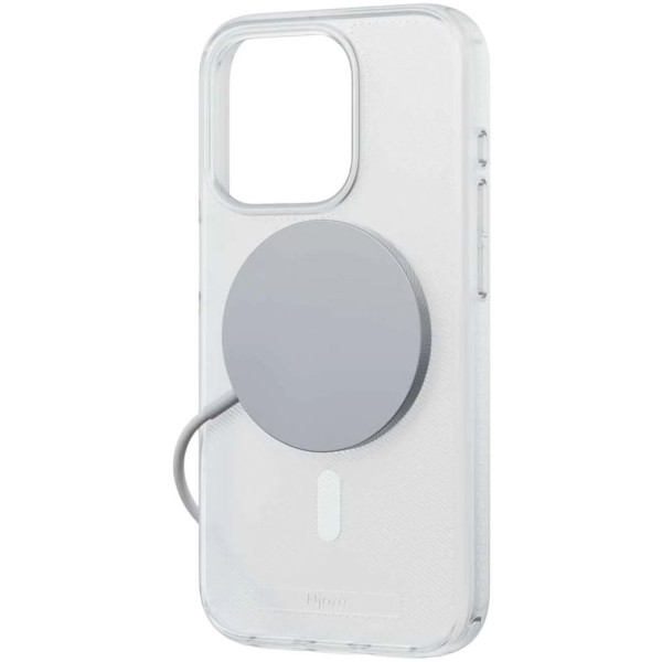 Фото - Чохол для смартфону Njord Slim MagSafe Case Translucent for iPhone 15 Pro (NA53GR15)