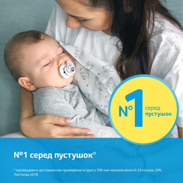 Фото - Динамічна пустушка Lovi 0-3 м-ців 2 шт. Wild Soul Boy (22/882boy)