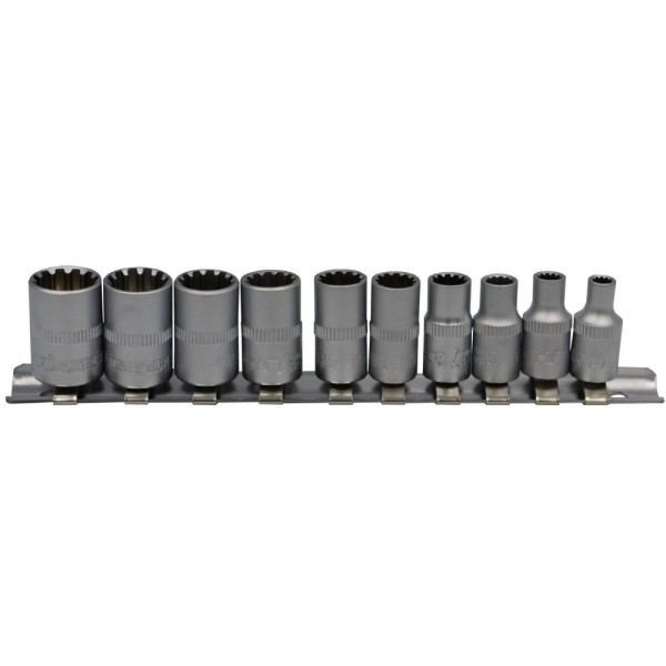 Фото - Набор торцевых головок Haisser 1/4" 4-13 мм 10 шт. (70190)