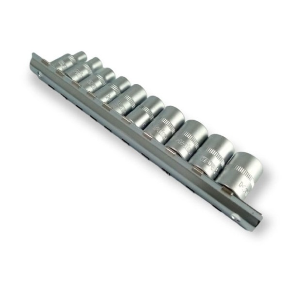 Фото - Набор торцевых головок Haisser 1/4" 4-13 мм 10 шт. (70190)