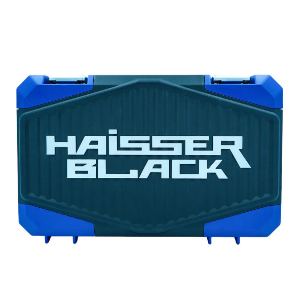 Фото - Набір інструментів Haisser 1/4" і 1/2" 108 од. Black (70255)
