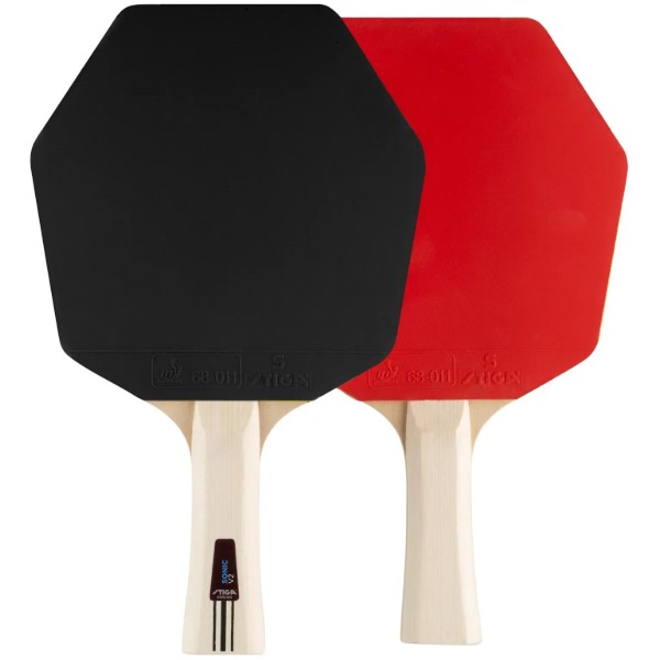 Фото - Набор для настольного тенниса Stiga Sonic V2 Cybershape 2 Bats 3 Balls (1210-1206-35)