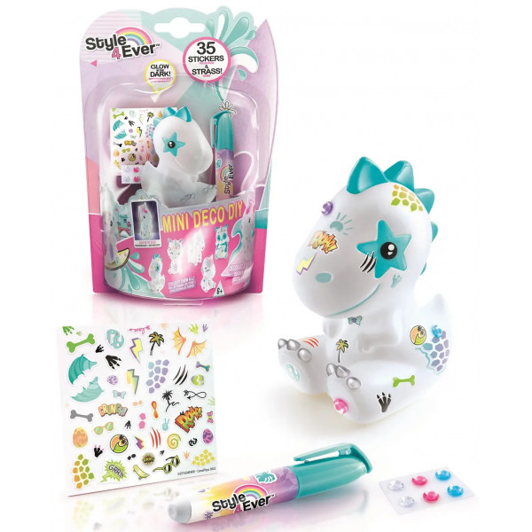 Фото - Набір для виготовлення декору Style 4 Ever Мій улюбленець-Дінозавр S (OFG179/5)