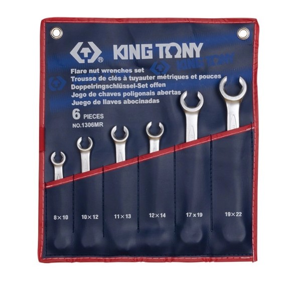 Фото - Набор рожковых ключей KING TONY 6 шт. (1306MR)