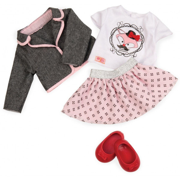 Фото - Одяг та аксесуари для ляльки Our Generation Куртка зі спідницею (BD30117Z)