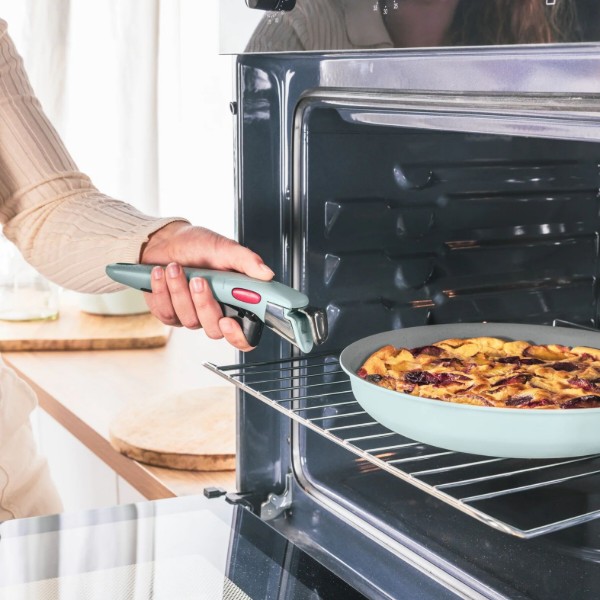 Фото - Набор посуды со съемной ручкой Tefal L8029053 Ingenio Halo Eucalyptus 3 пр.
