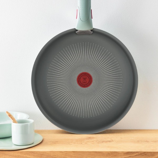Фото - Набор посуды со съемной ручкой Tefal L8029053 Ingenio Halo Eucalyptus 3 пр.