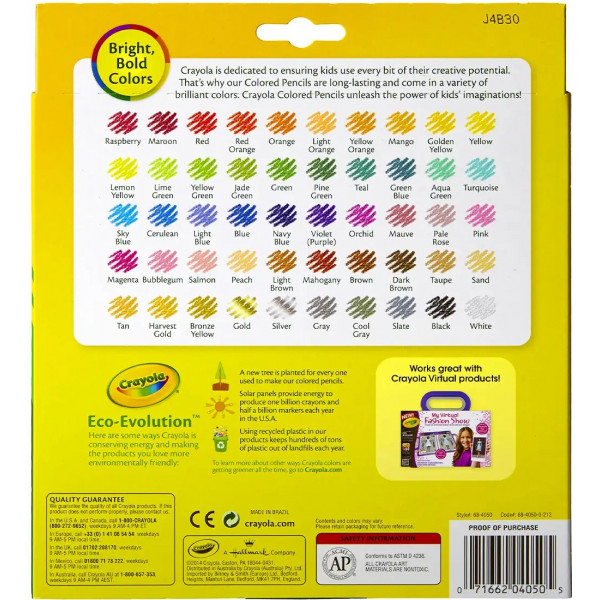 Фото - Набір олівців Crayola 50 шт. (68-4050)