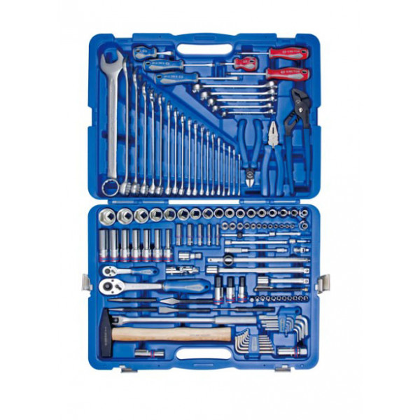 Фото - Набір інструментів KING TONY 1/4''+1/2'' 128 шт. (7528MR01)