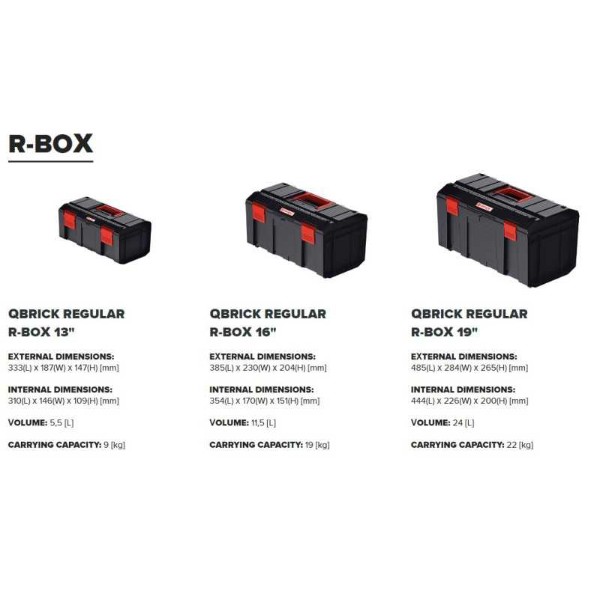 Фото - Ящик для инструментов Qbrick System REGULAR R-BOX 19 + QR R-BOX 16 (Z253990PG003)