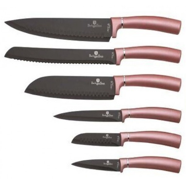 Фото - Набор ножей BerlingerHaus I-Rose Edition 6 пр. (BH-2516)