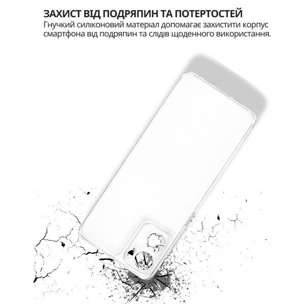 Фото - Чехол для смартфона BeCover for Motorola Moto G06/G06 Power 4G Transparancy (715054)